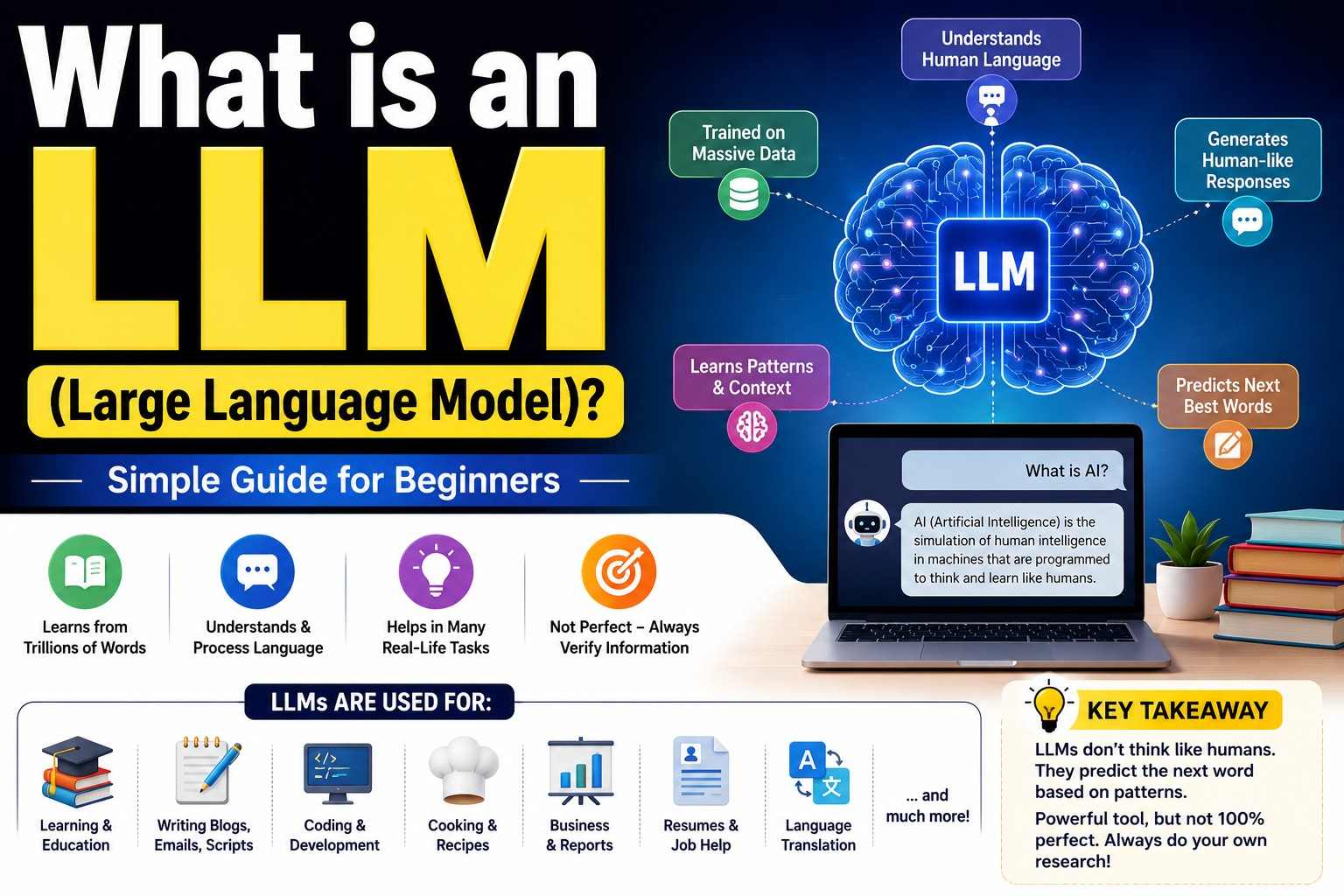 What is an LLM? Simple Guide for Beginners