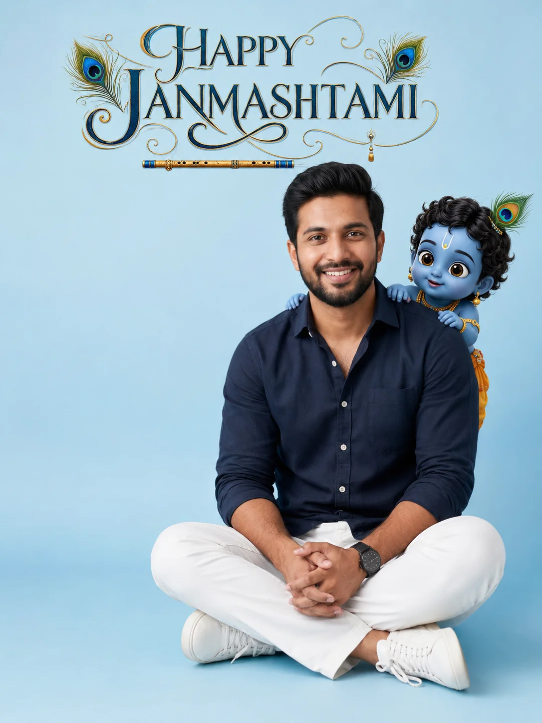 AI Janmashtami Photo Prompt 2026