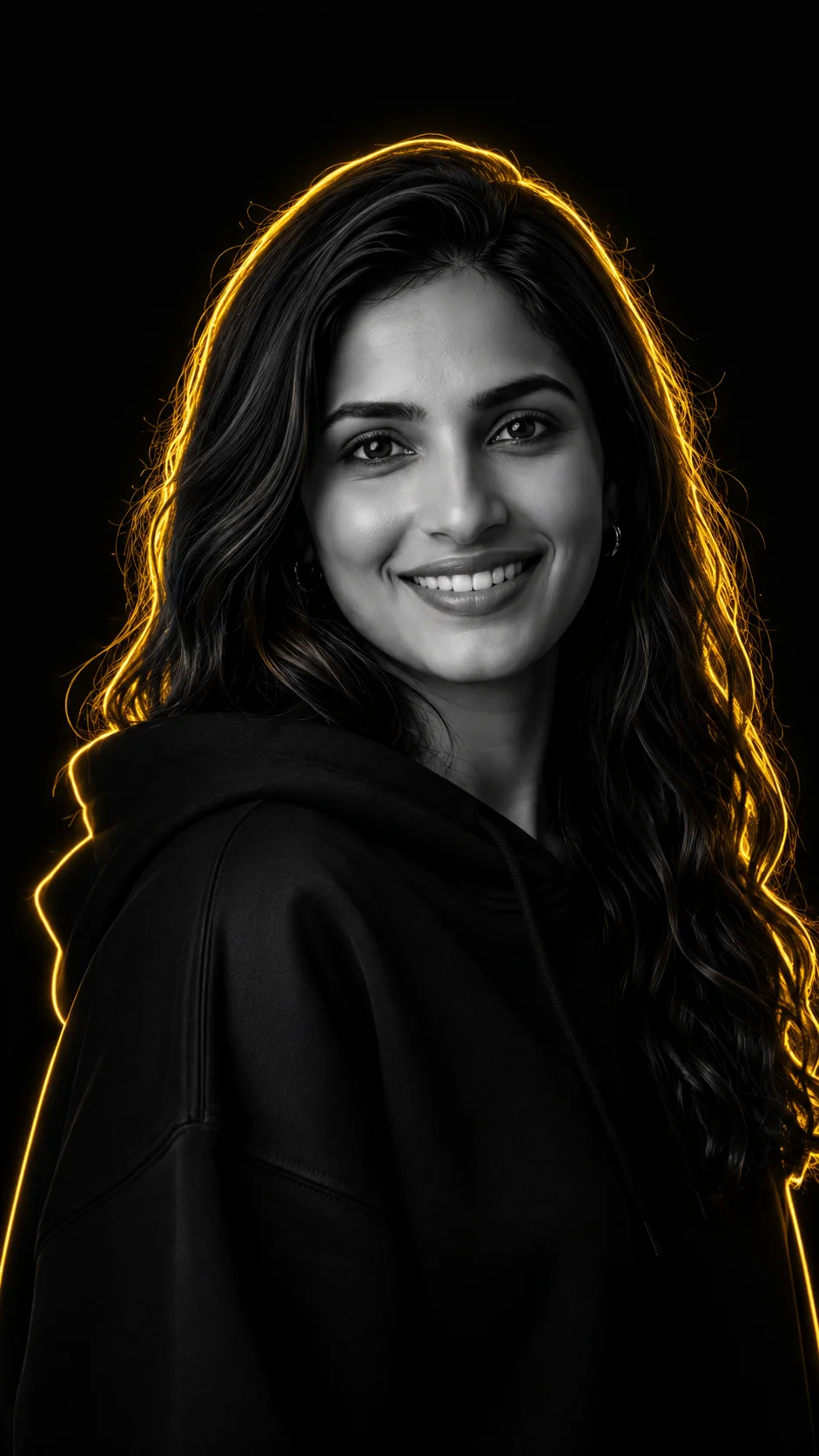 Cinematic Neon Portrait