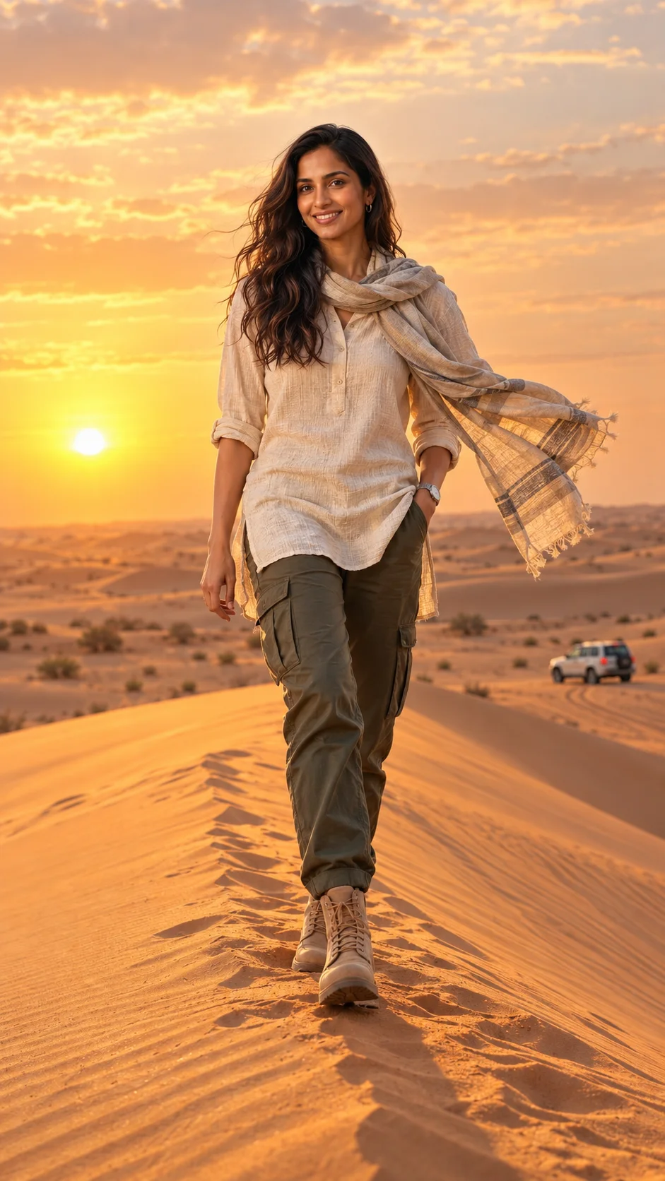Desert Safari Adventure AI Prompt