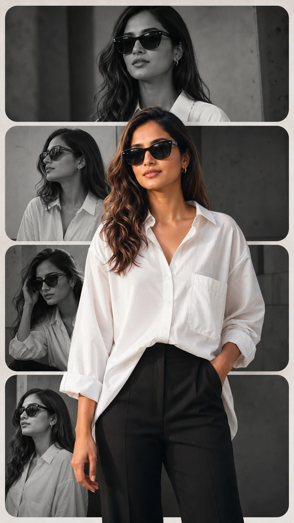 Modern Editorial Fashion Portrait