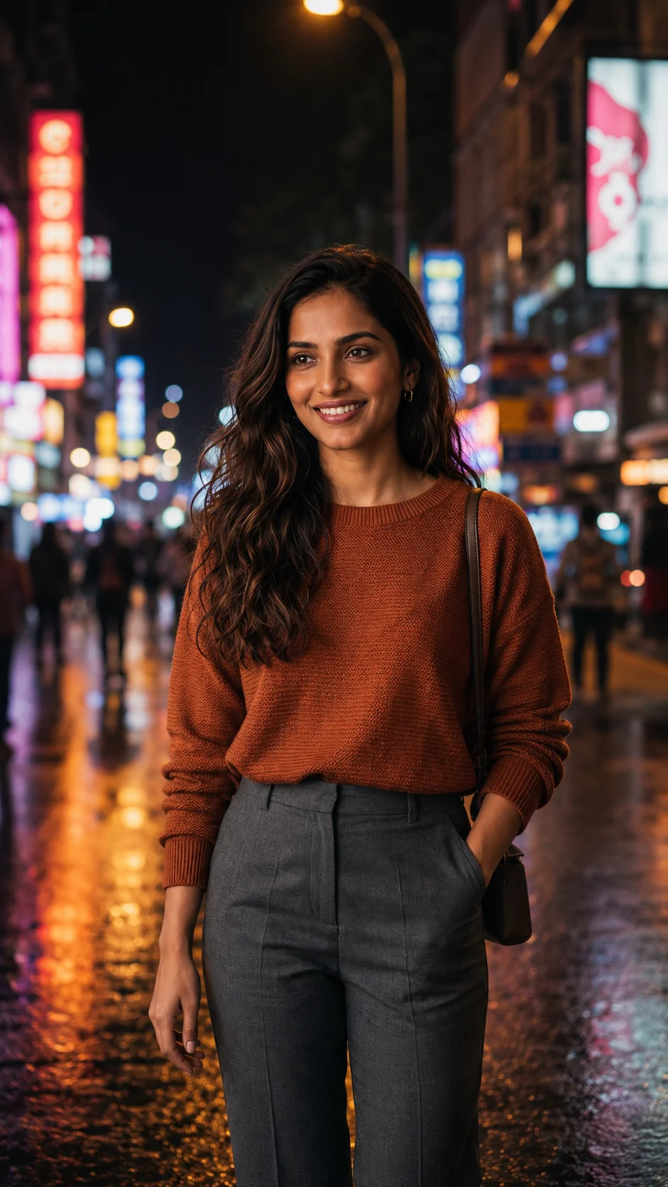 Night City Neon Portrait