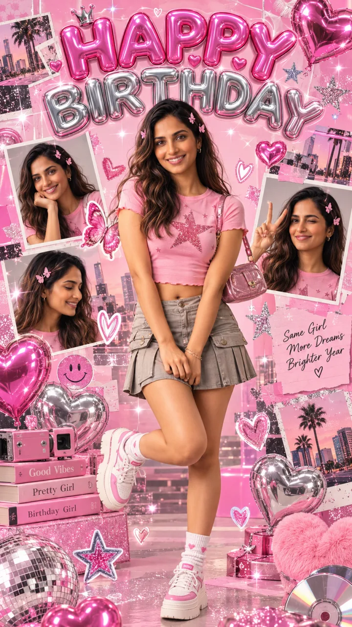 Y2K Pink Birthday Story