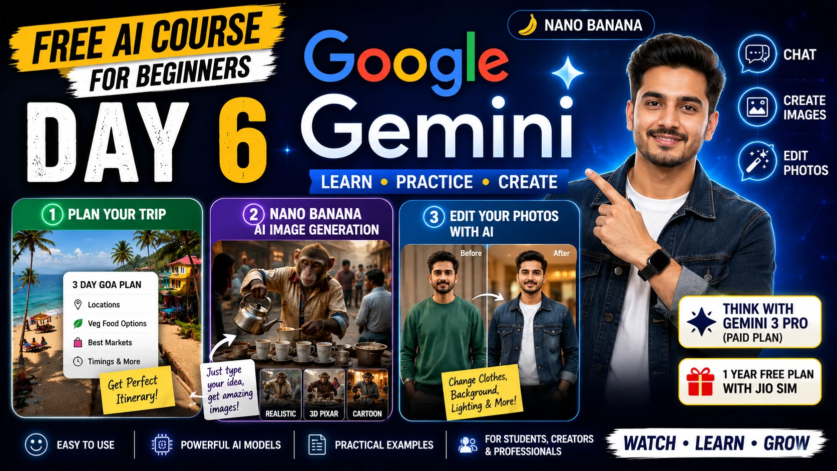 AI Course for Beginners: Google Gemini