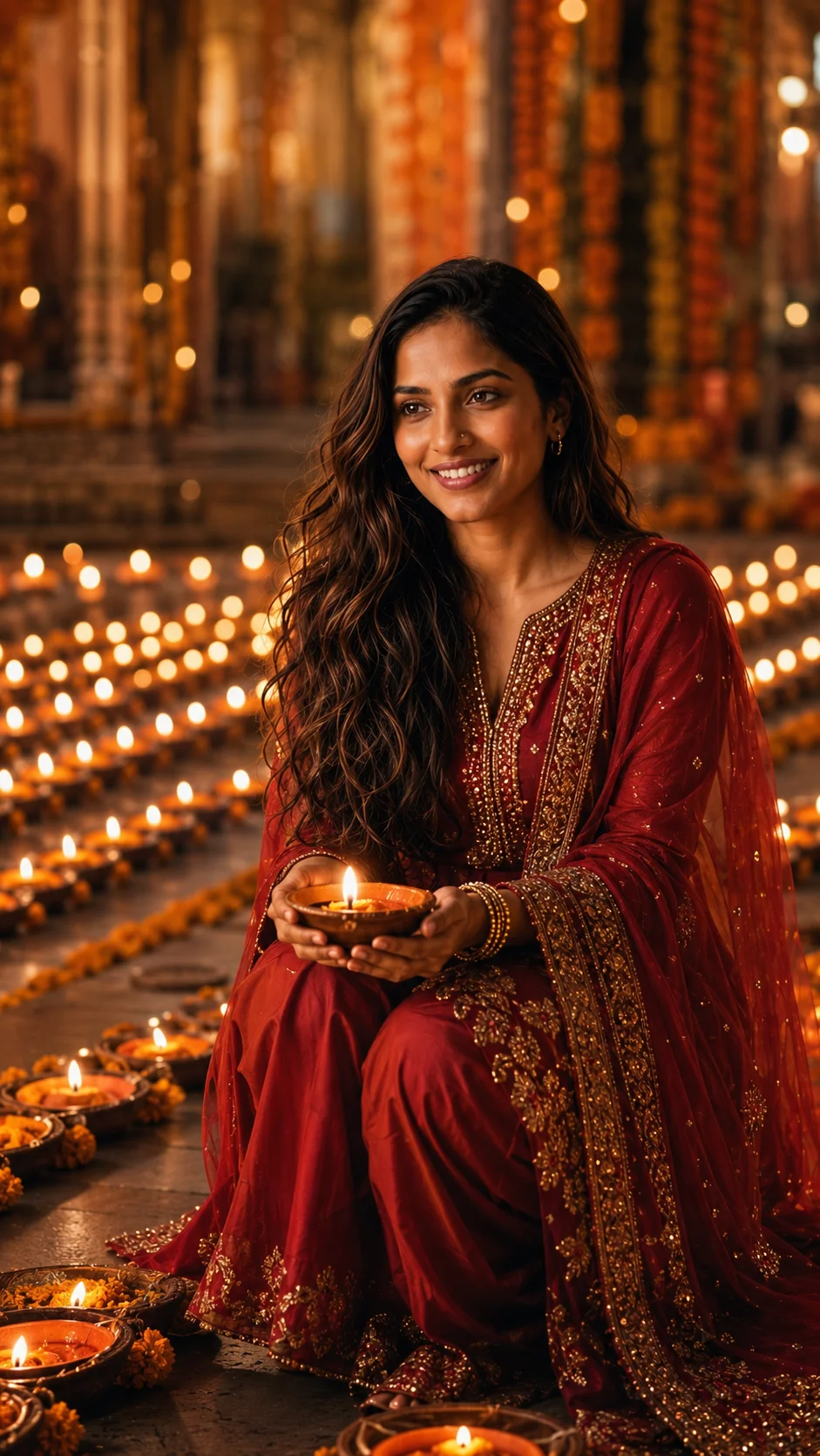 Diwali Diya Glow Shoot