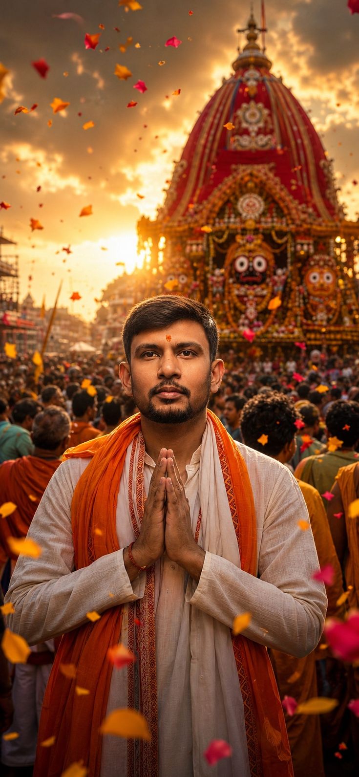 Jagannath Rath Yatra 2026 Viral Cinematic Photo | AI Devotional Portrait