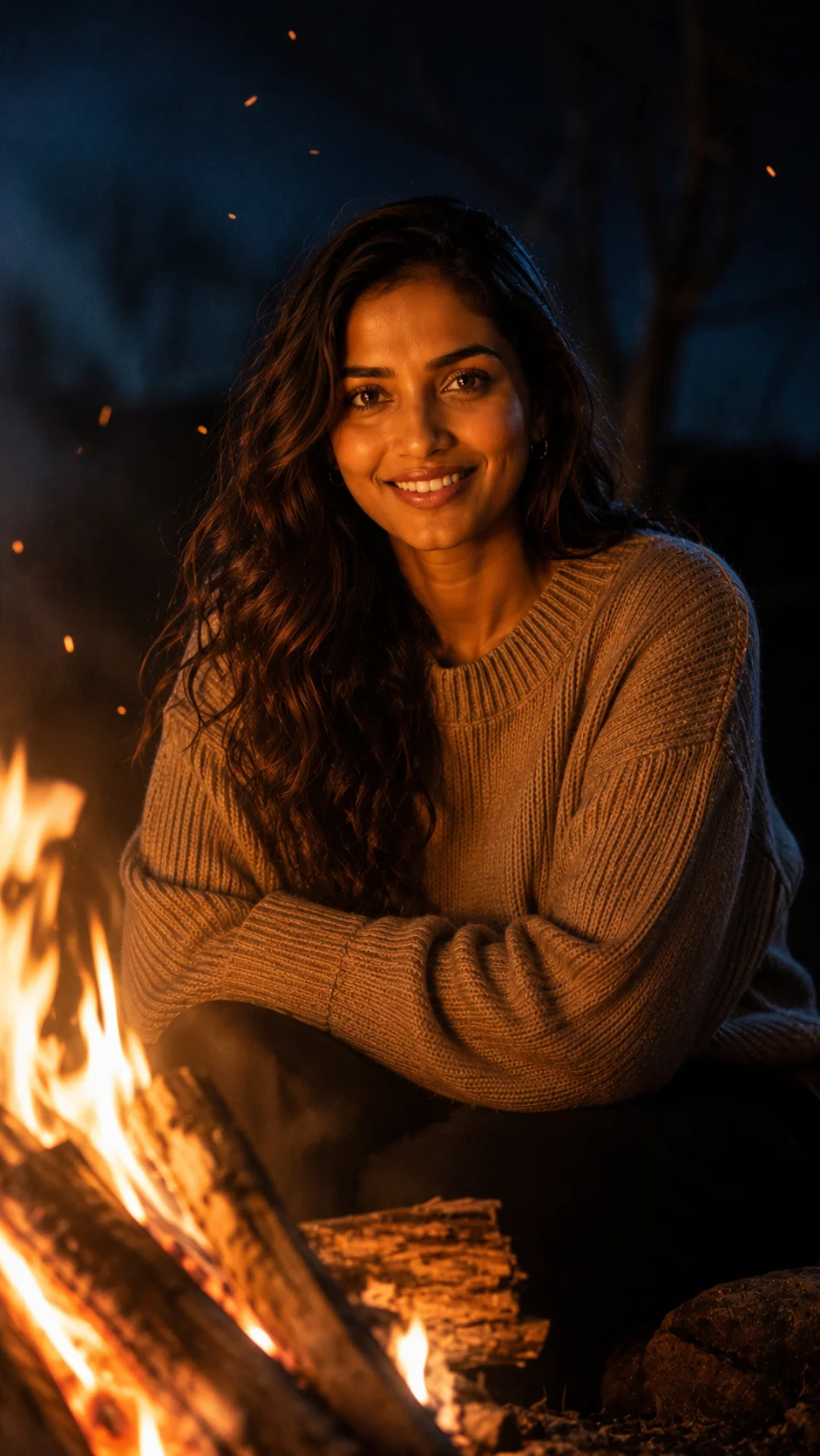 Winter Bonfire Night